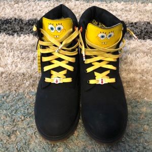 SpongeBob timberland boots